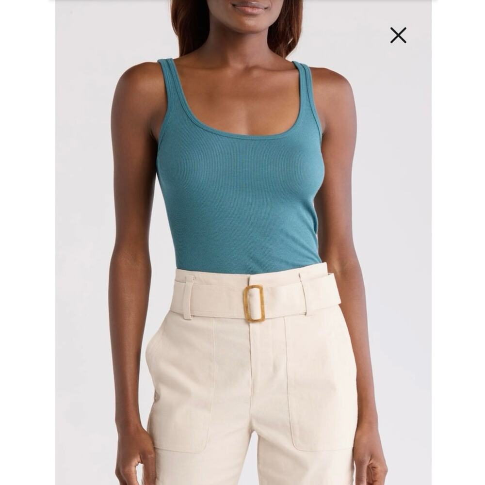 NWOT Women’s Vince Favorite Tank in Blue Waltz SZ XS